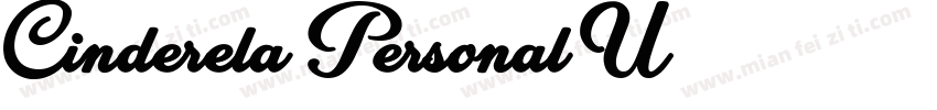Cinderela Personal U字体转换